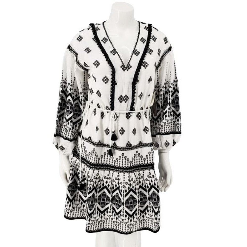 Anthropologie Francine Eyelet Mini Dress - Picture 5 of 14